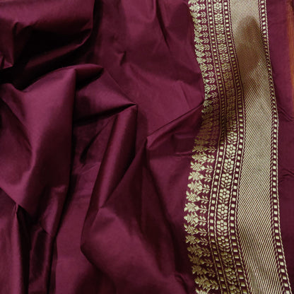 Vintage Banarsi soma Rupa silk saree