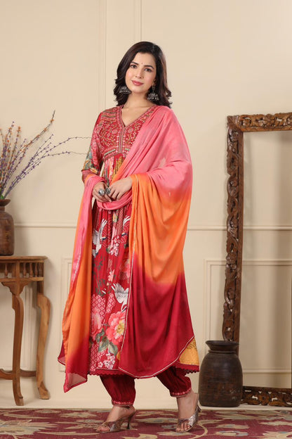 Alina Anarkali Pakistani inspired Indian suit