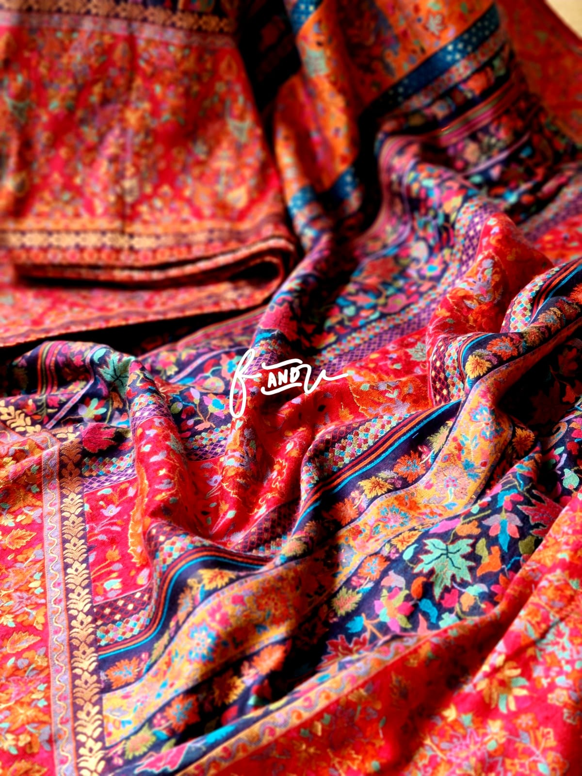 Royal heritage inspired Kani silk saree
