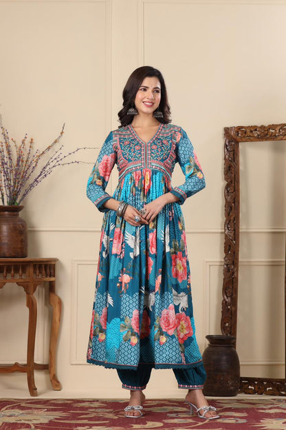 Alina Anarkali Pakistani inspired Indian suit