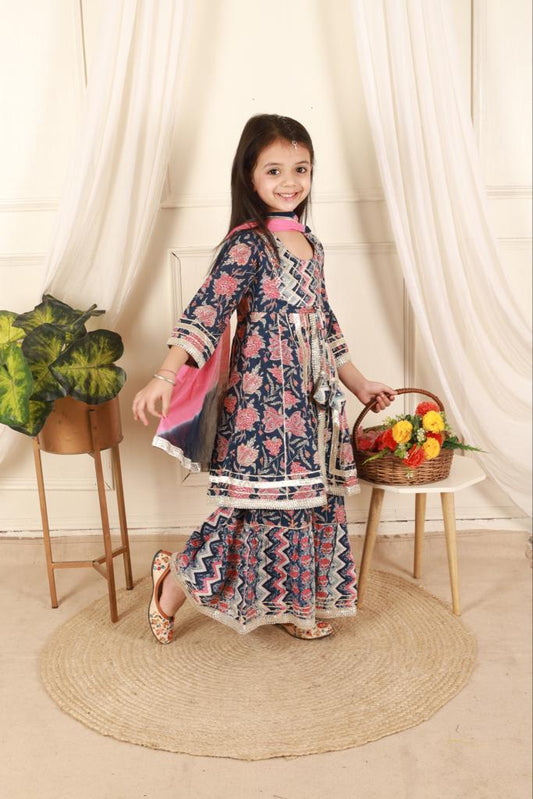 Nishika kids Anarkali dress