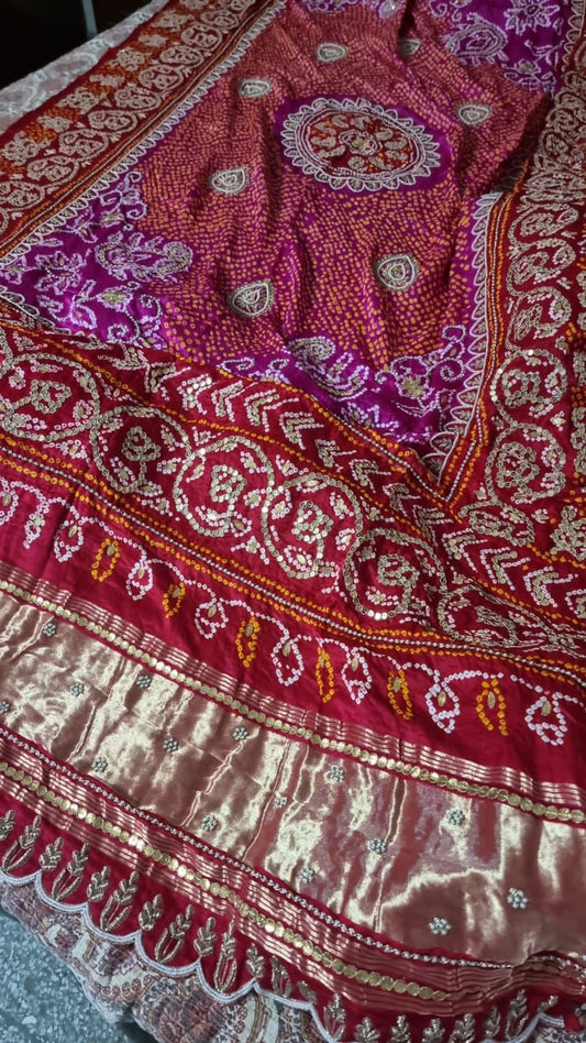 Suhana Gajji silk Indian dupatta