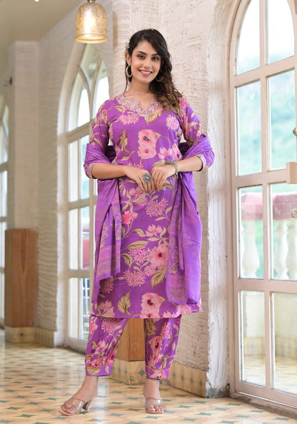 Pinasha Afghani inspired salwar suit