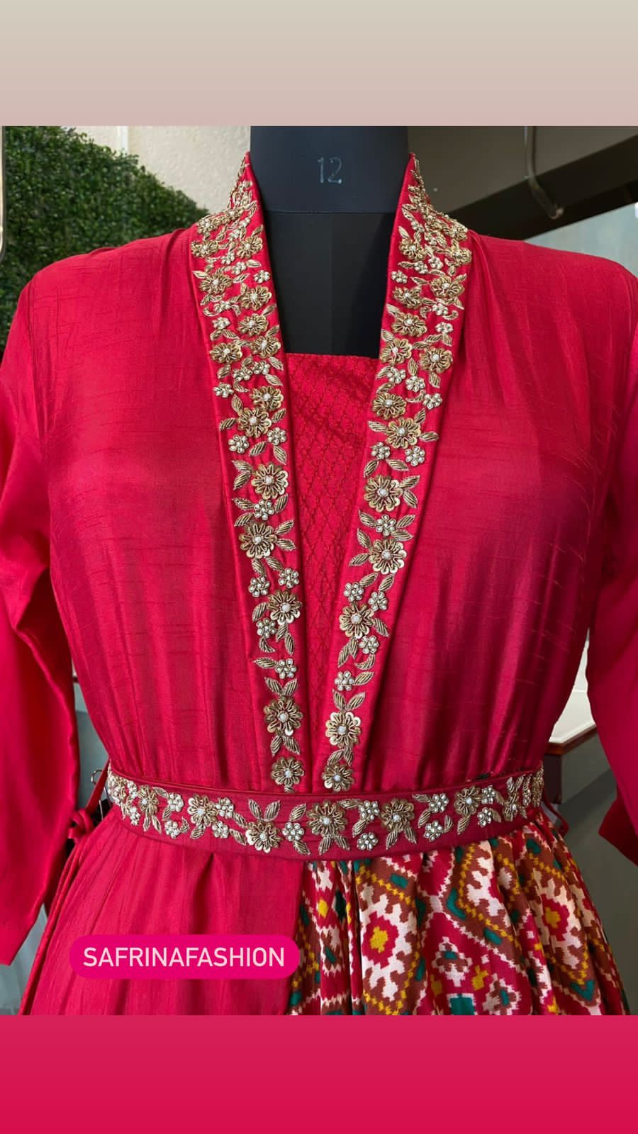 Susan designer indowestern dress