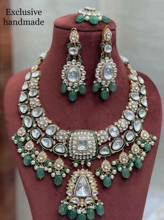 Sonakshi polki necklace set