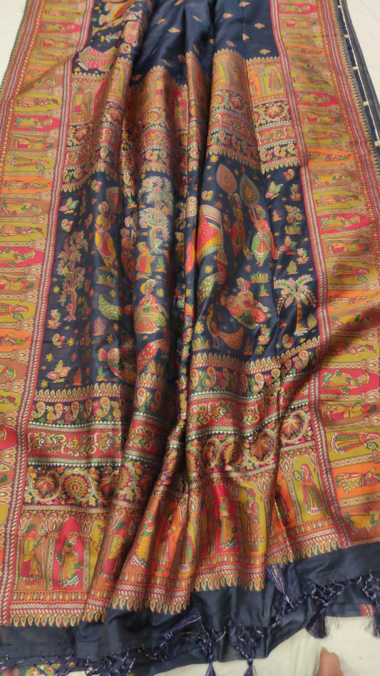 Sishen weaving Kani silk saree