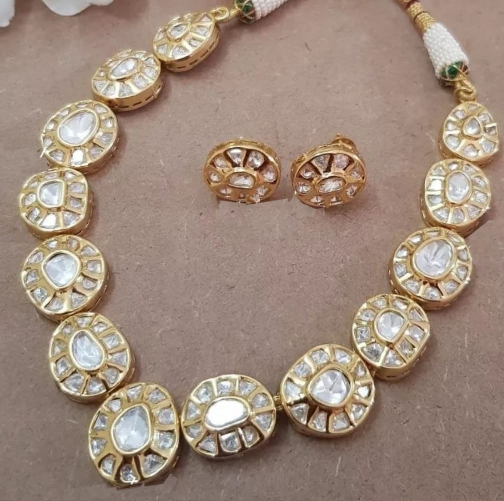 Kanika polki necklace set