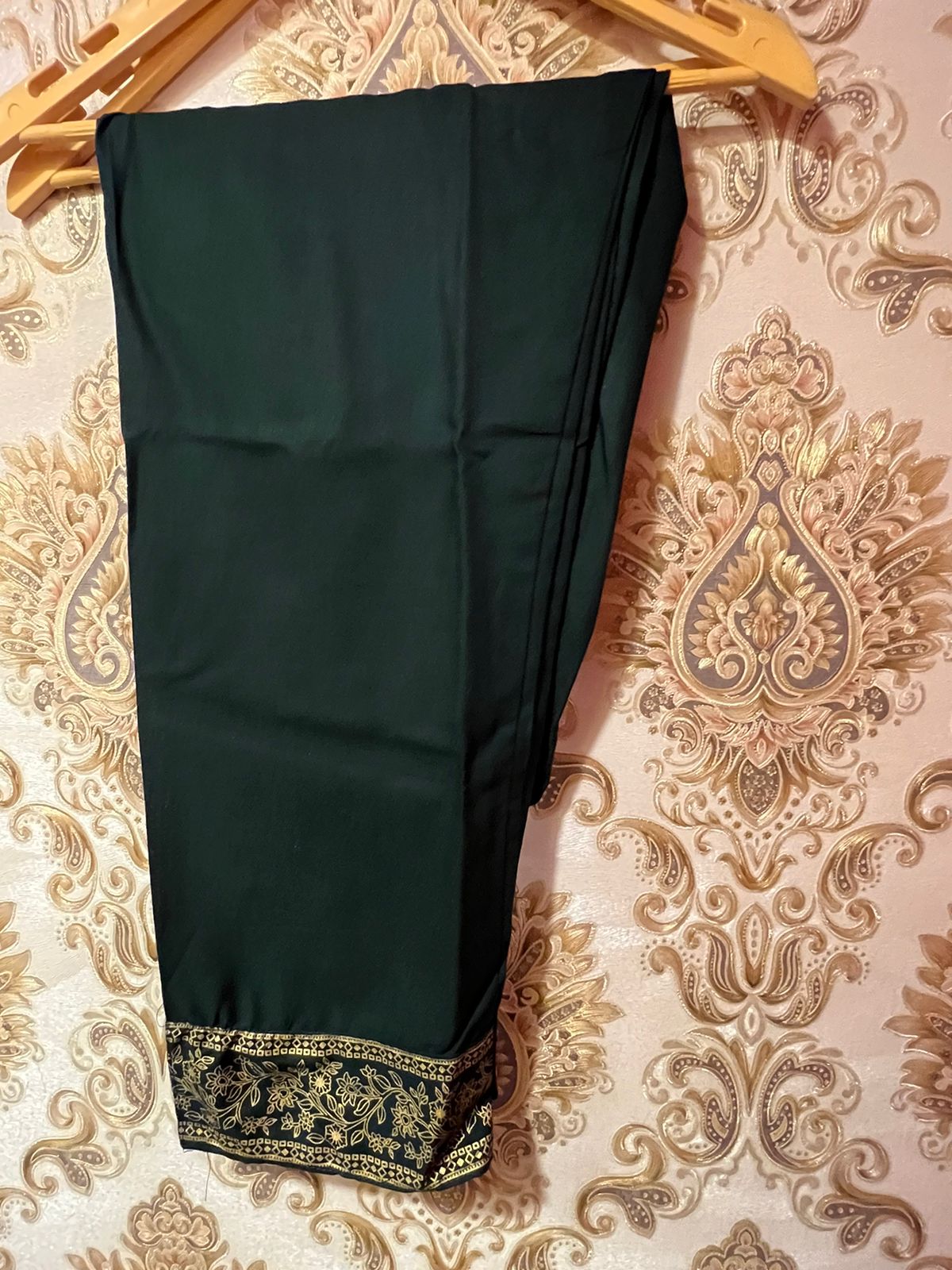 Emerald cotton suit piece