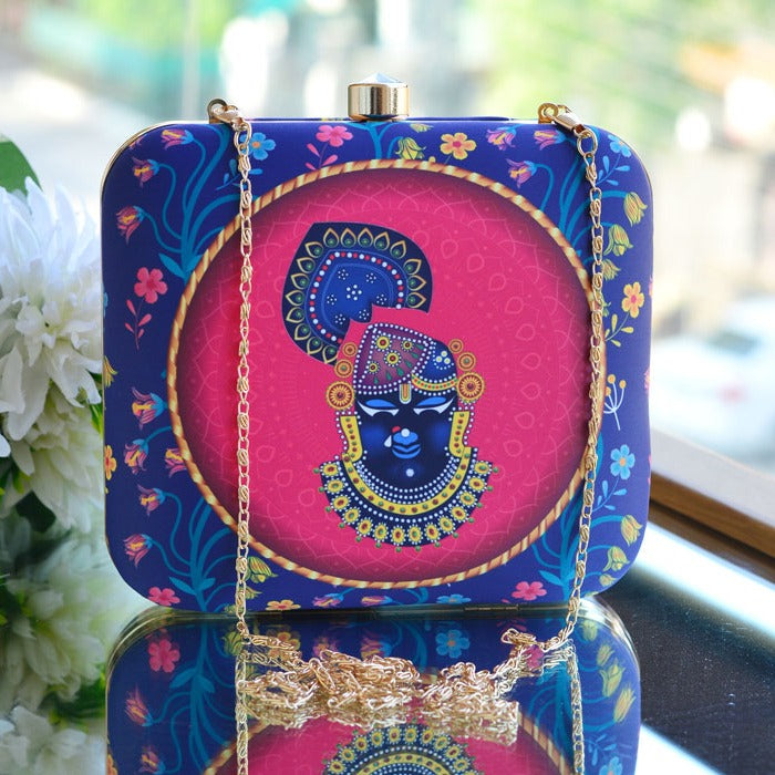 Janmashtmi inspired clutch box