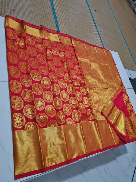 Bridal Kanchipuram saree