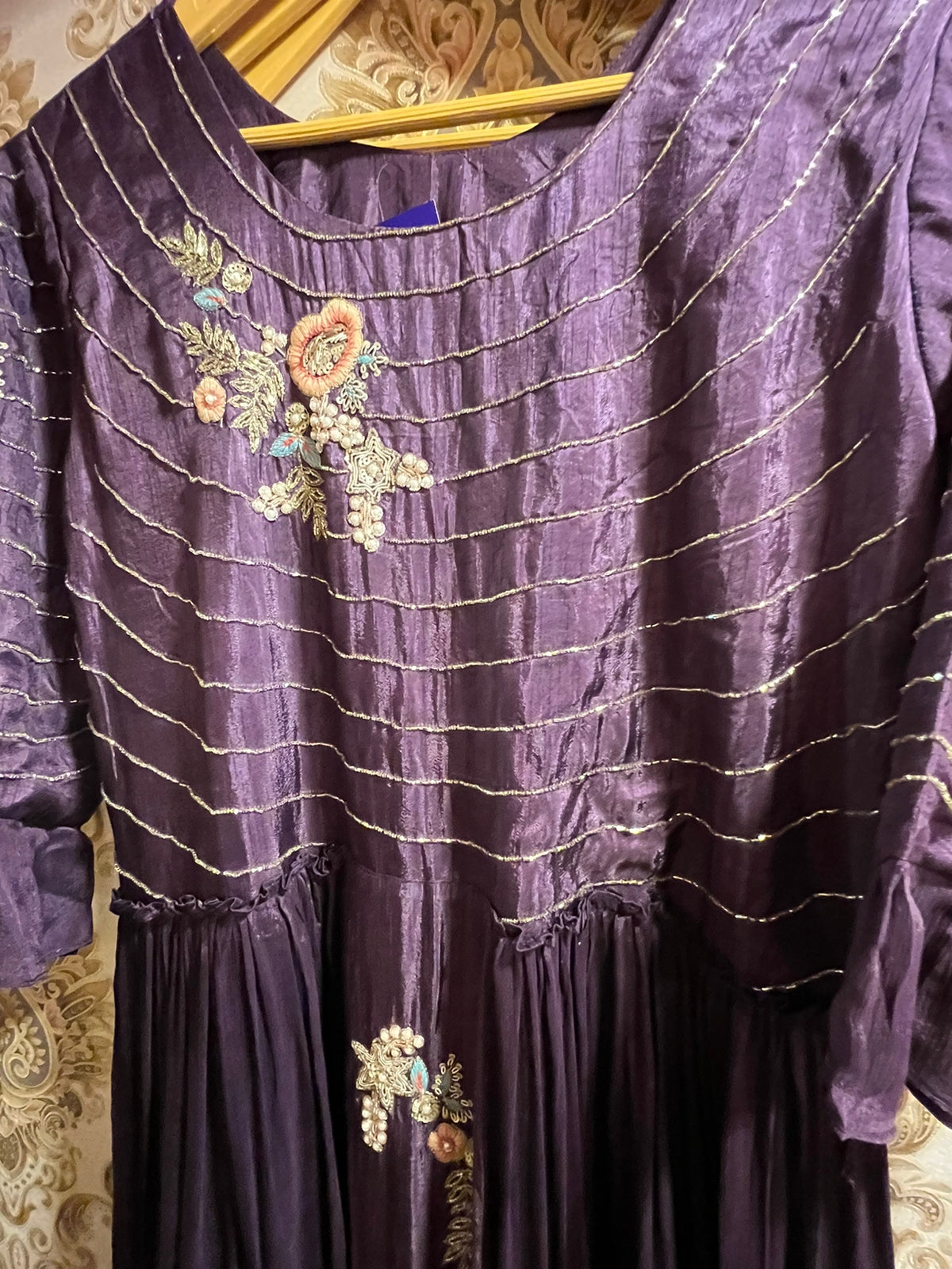 Lavender beautiful dress