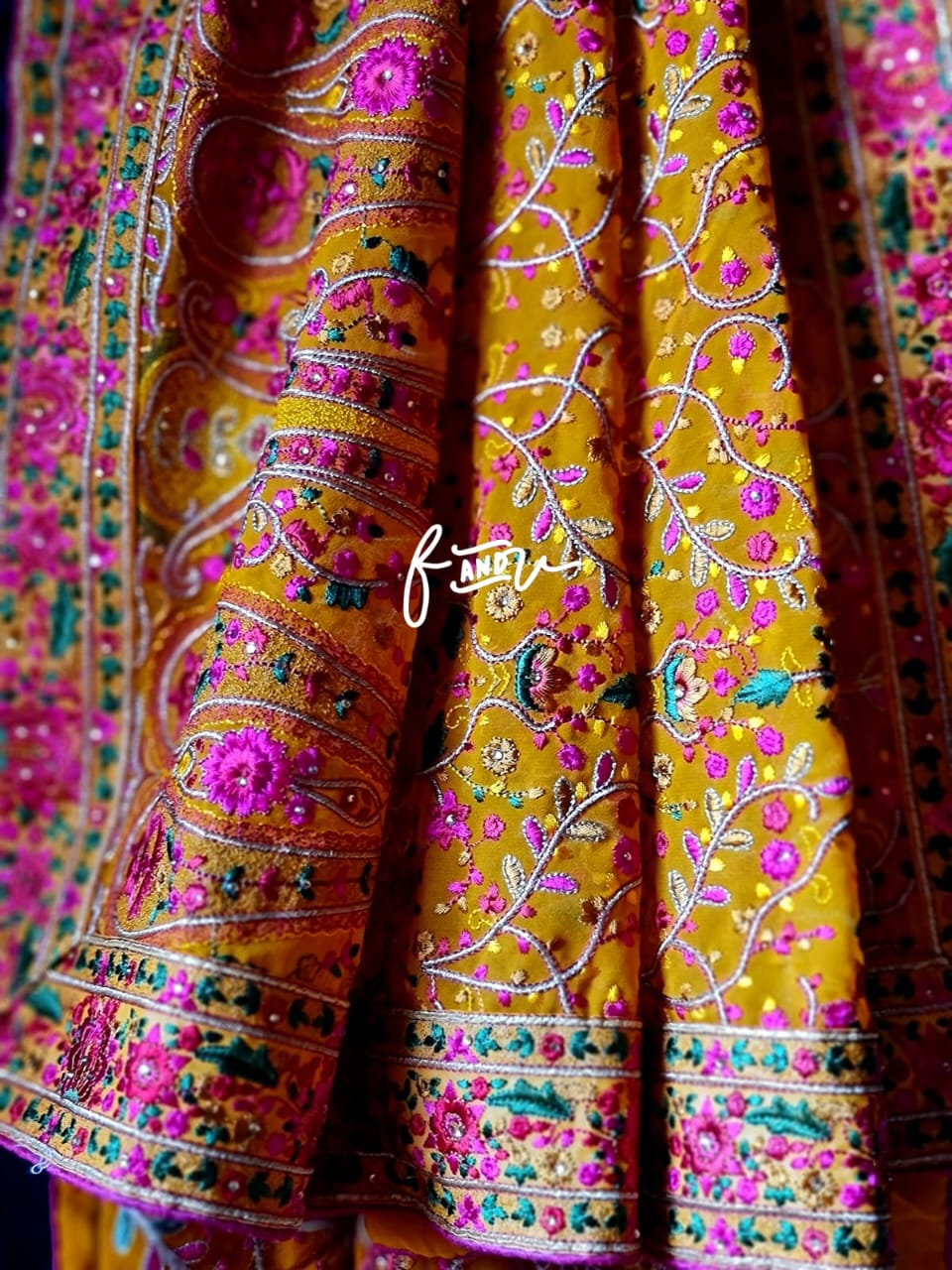 Paisley Kashmiri traditional saree
