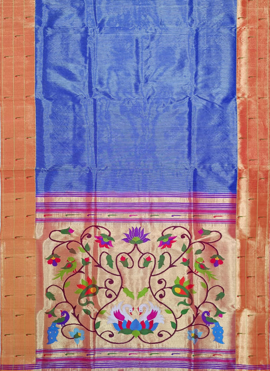 Royal handloom paithani saree