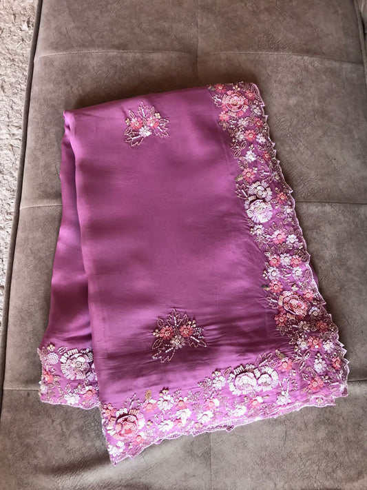 Pritika luxury embroidered saree