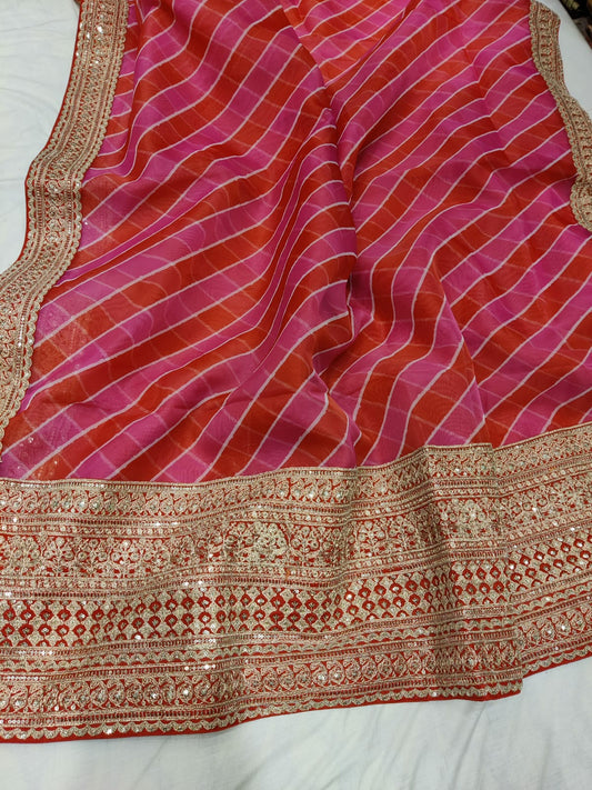 Nahida organza beautiful sari